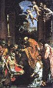 Domenico Zampieri Last Communion of St. Jerome, oil painting on canvas